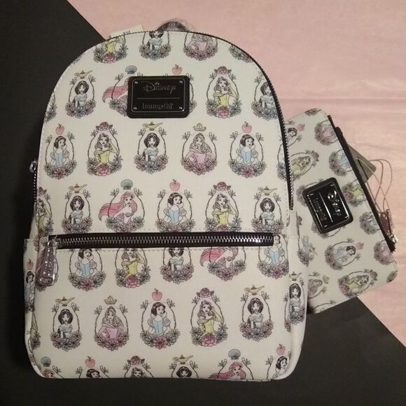 Disney Loungefly Princess AOP Set - Picture 1 of 6